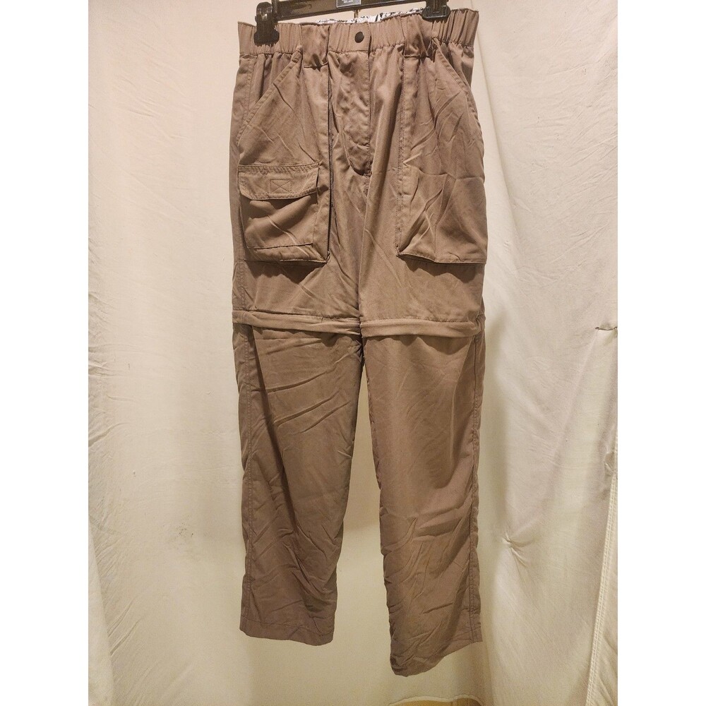 Rugged Exposure Convertible Pants Cargo Waterproof Hiking Women M